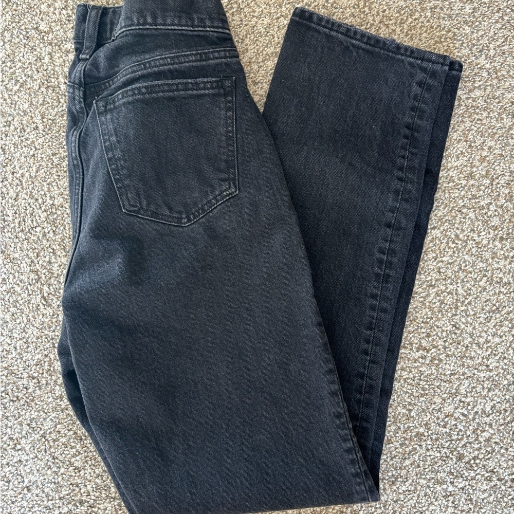 Classic Black Denim Jeans